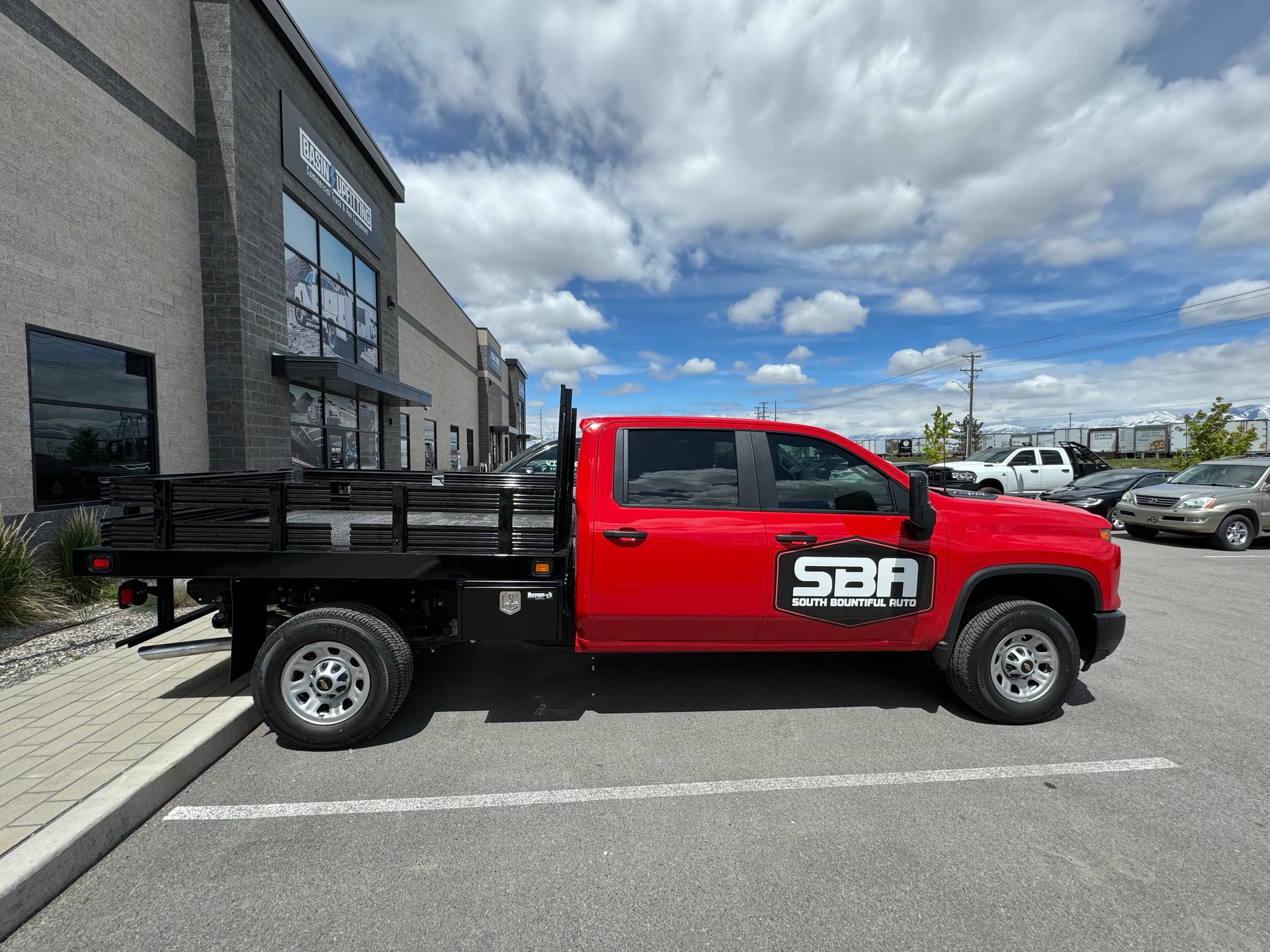 South Bountiful Auto truck at commercial upfitting facility